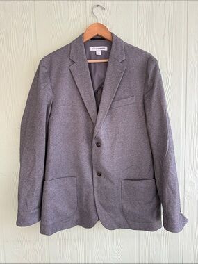 Amazon Essentials Gray Heather Two-Button Sport Coat